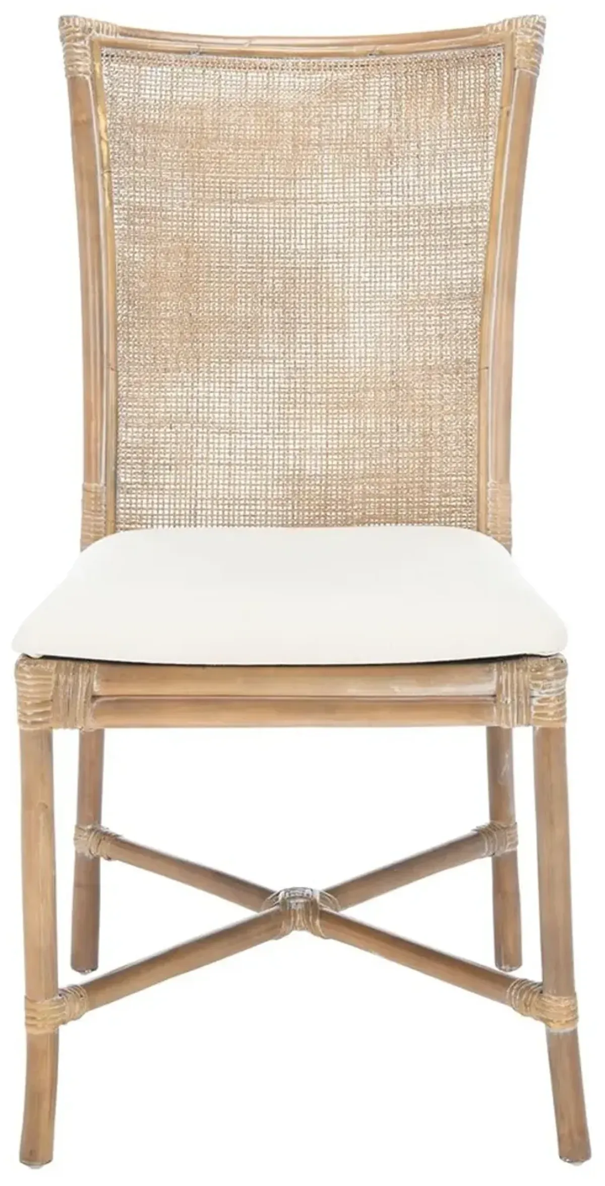 CHIARA RATTAN Dining  CHAIR W/ CUSHION - Set of 2