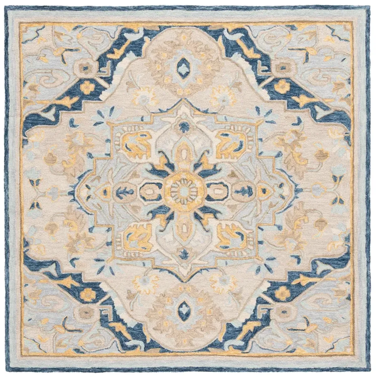 METRO Hand Tufted 6' x 6' Square area rug