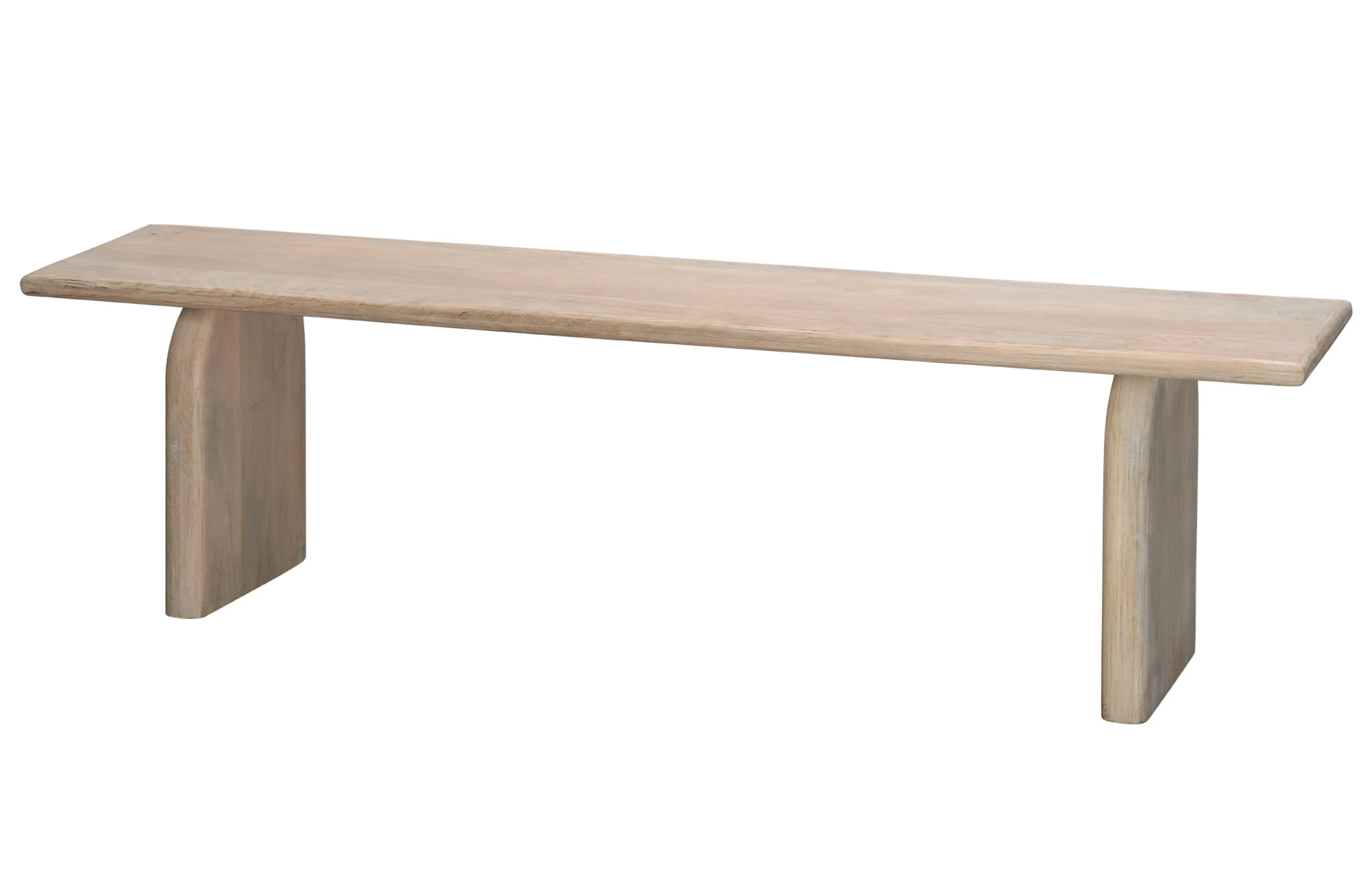 Arc Mango Wood Bench