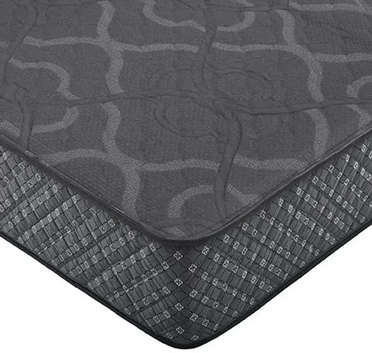 Bellamy 12" Twin Mattress Grey and Black