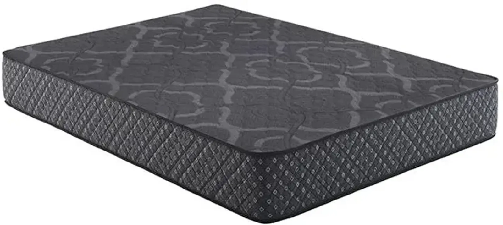 Bellamy 12" Twin Mattress Grey and Black