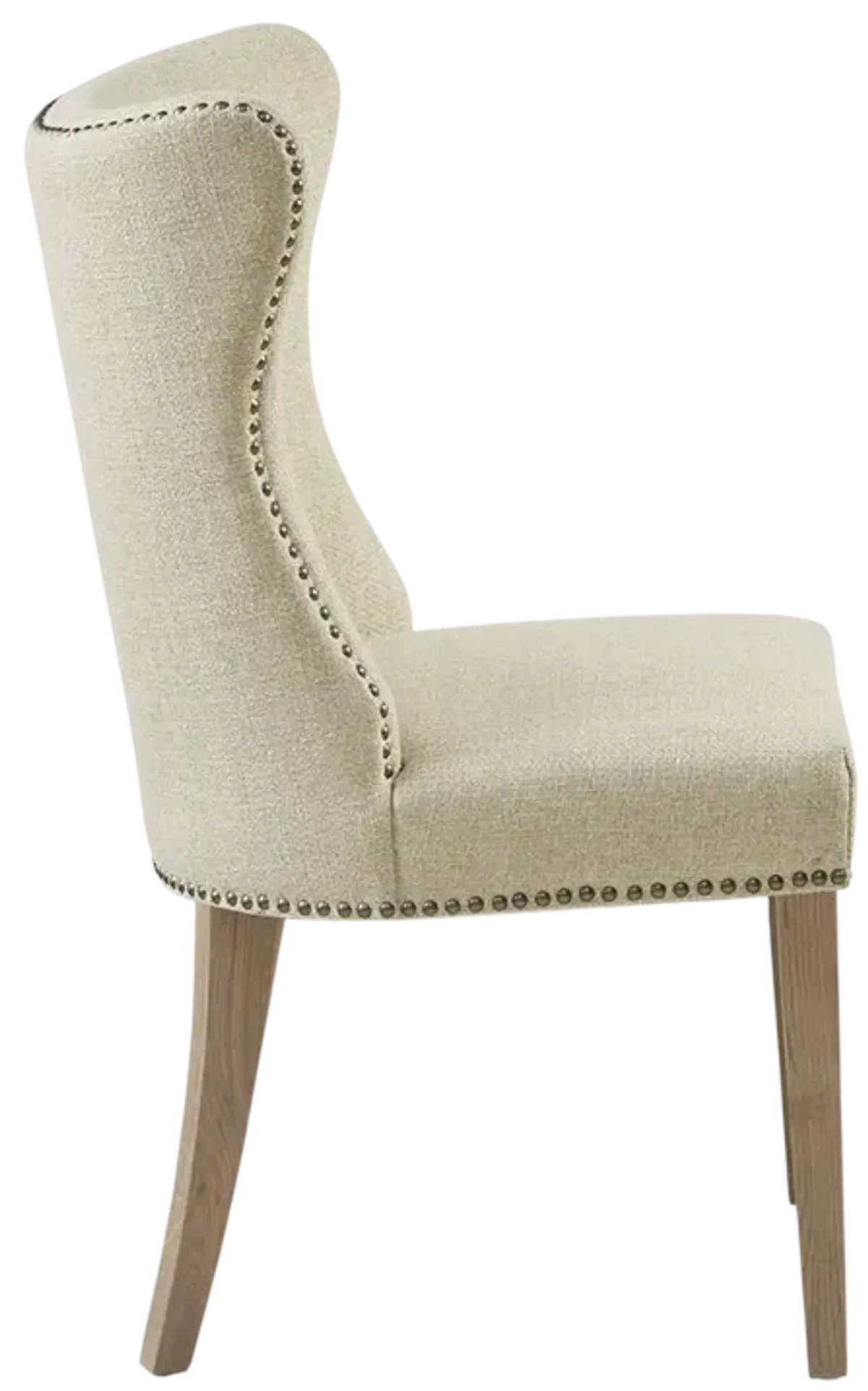 Madison Park Skylar Cream Dining Side Chair (Set of 2)