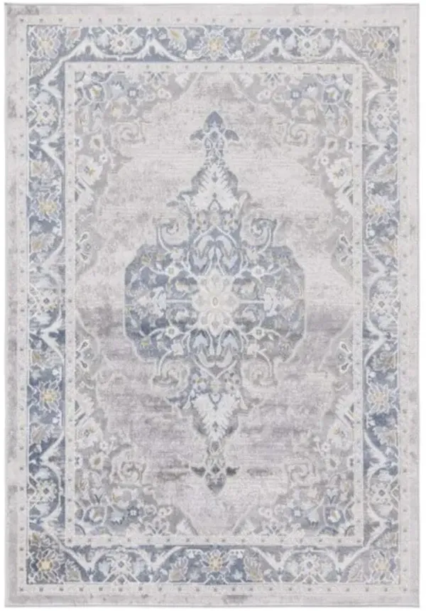PALMA 362 Grey 4'-5' x 6'-5' Medium Rectangle Rug
