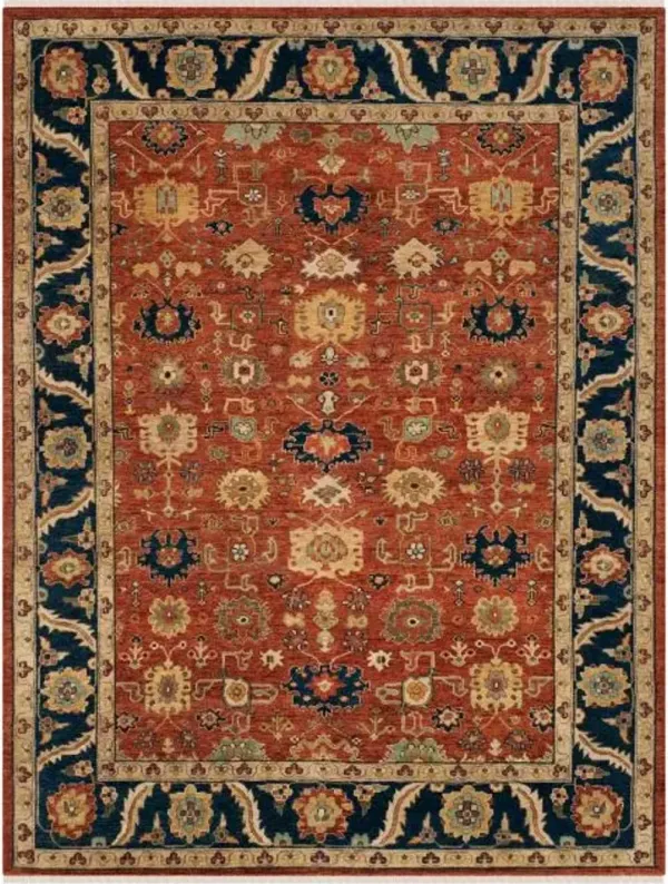 HERIZ 277 Red 6' X 9' Medium Rectangle Rug