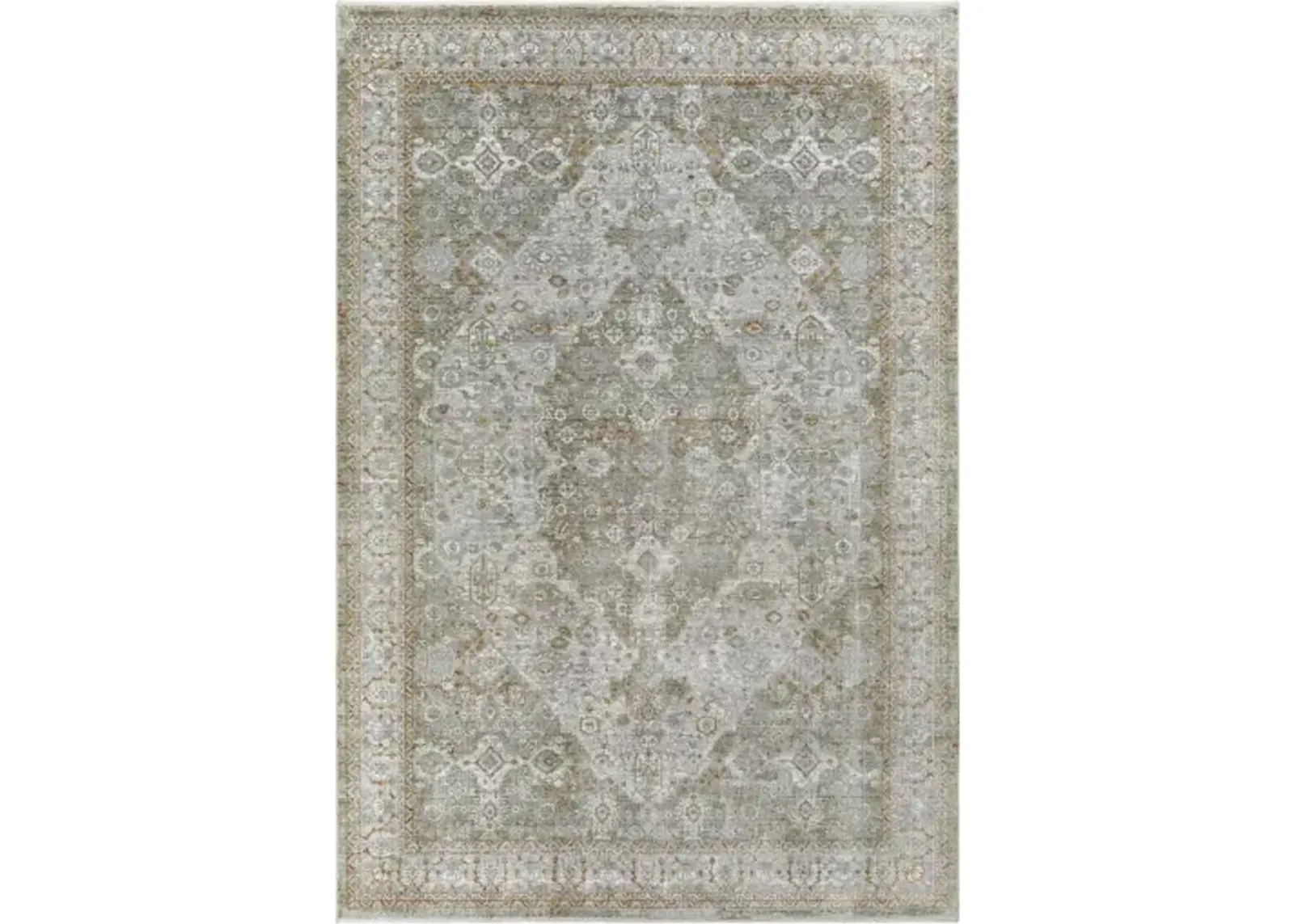 Isfahan ISF-2302 5' x 7'9" Machine Woven Rug