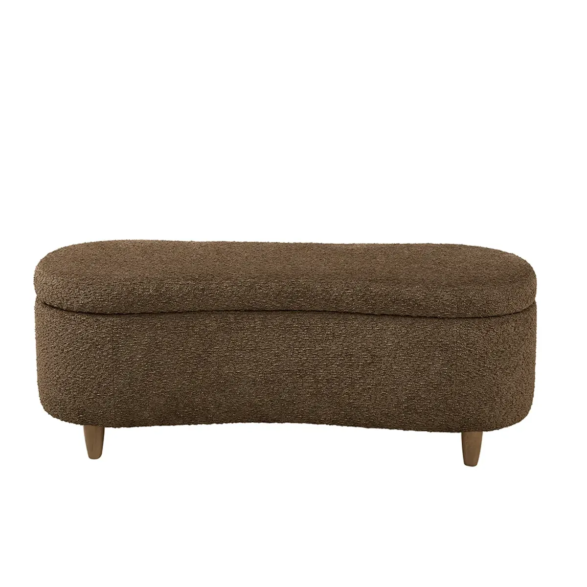 Boucle Flip Top Storage Bench