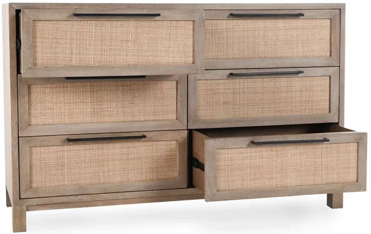 Jensen 6-Drawer Dresser 