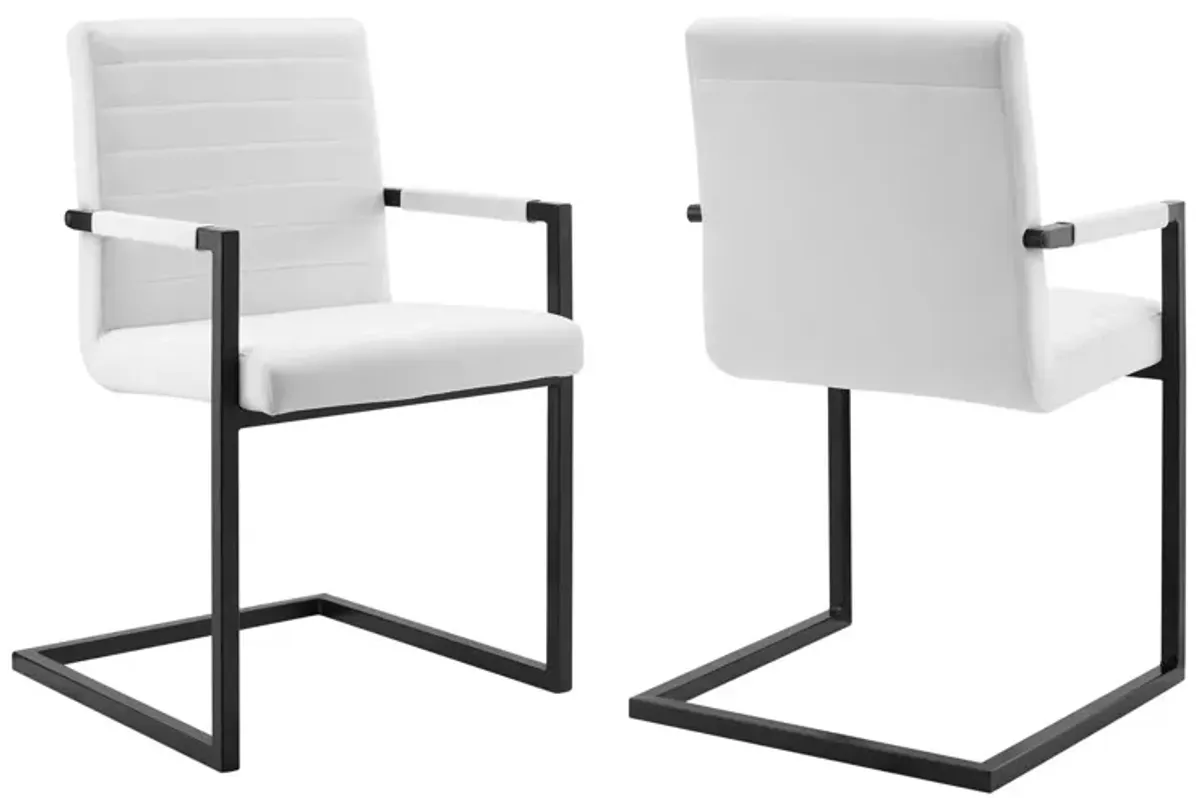 Savoy Performance Velvet Dining Chairs - Set of 2