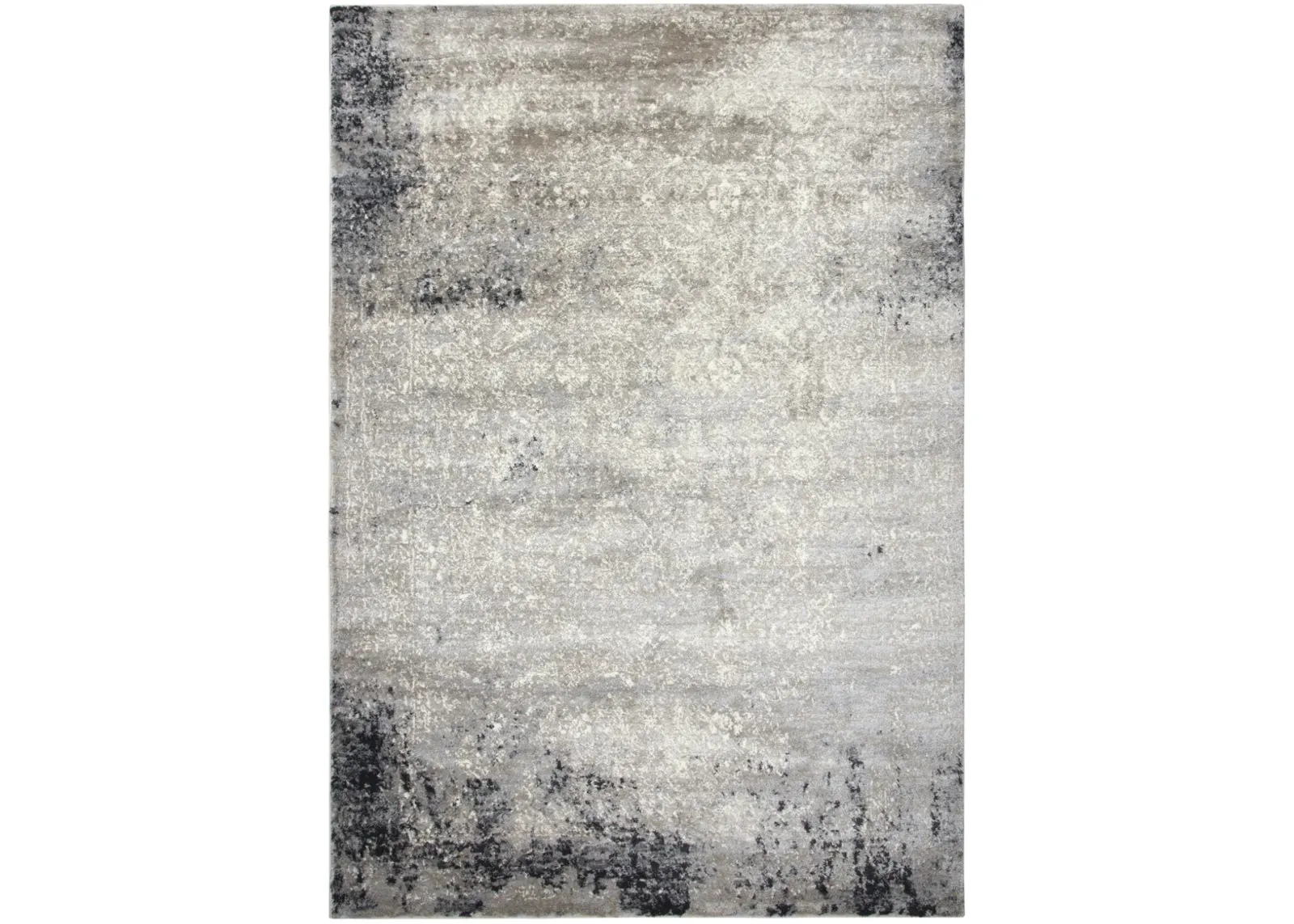 Encore Beige Traditional Overdye Polypropylene 5'2" x 7'3" Rectangle Rug