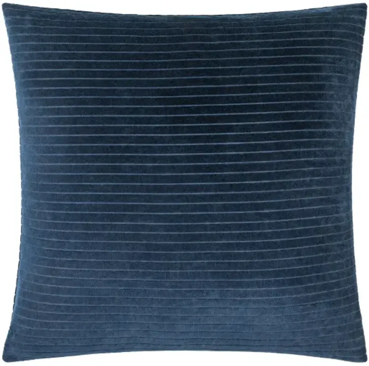 Cotton Velvet Stripes CV-086 22"L x 22"W Accent Pillow  - Shell Only