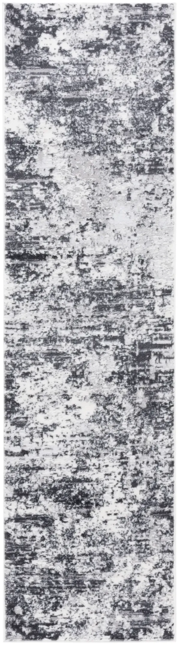 AMELIA 705 CHARCOAL  2'-2' x 8' Runner Rug