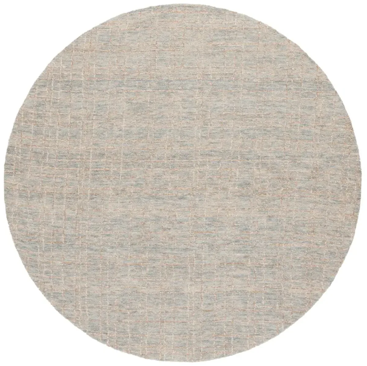 EBONY 605 BLUE  6' x 6' Round Round Rug