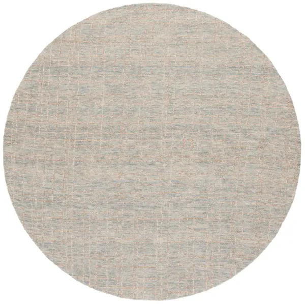 EBONY Hand Tufted 6' x 6' Round area rug