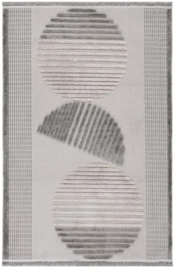 URBAN 218 Grey  4' X 6' Small Rectangle Rug