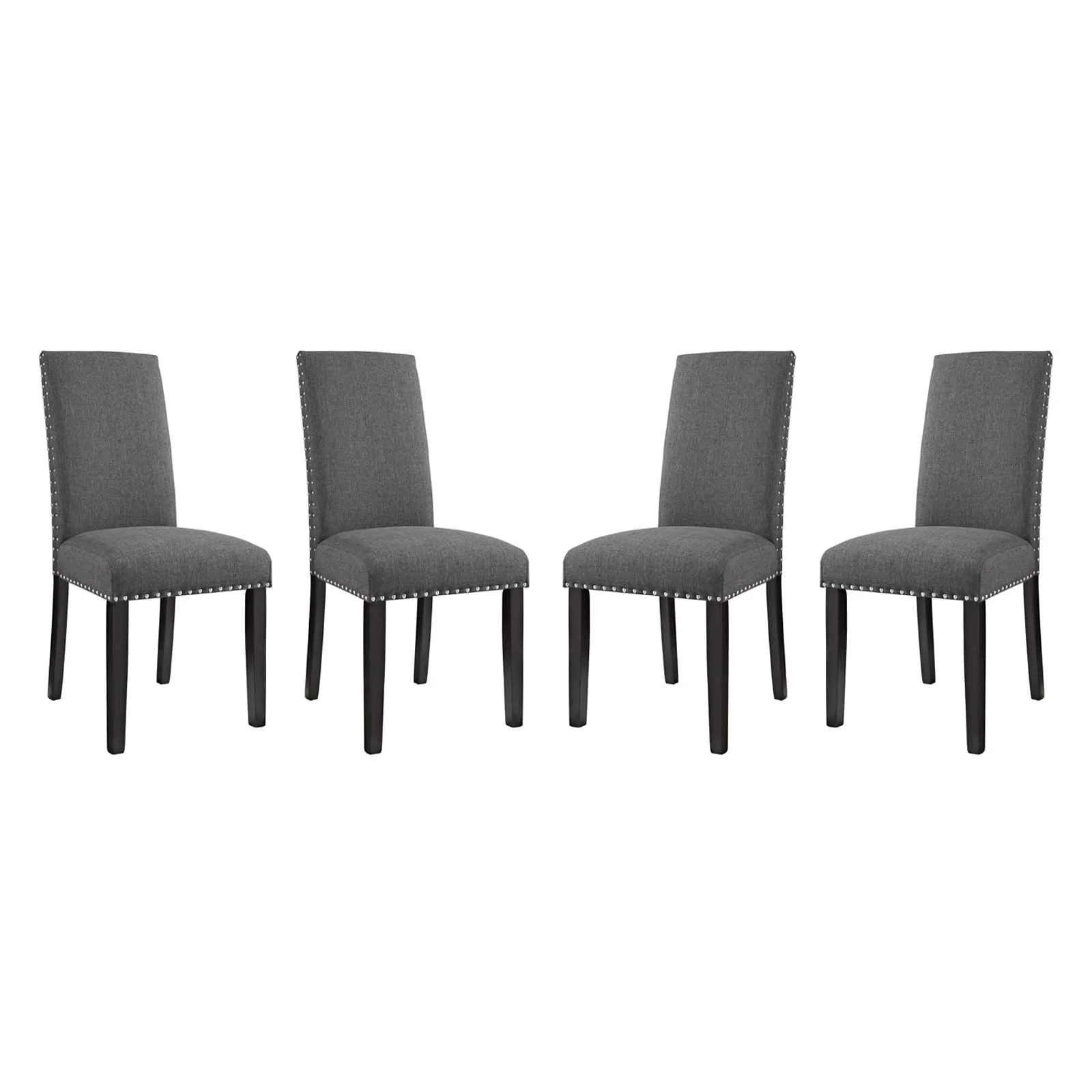 Parcel Dining Side Chair Fabric Set of 4