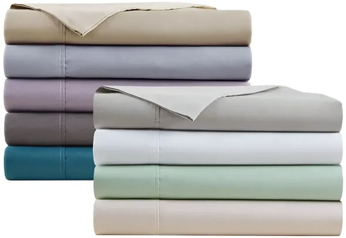 Beautyrest 600 Thread Count Purple Cooling Cotton Blend 4 PC Sheet Set