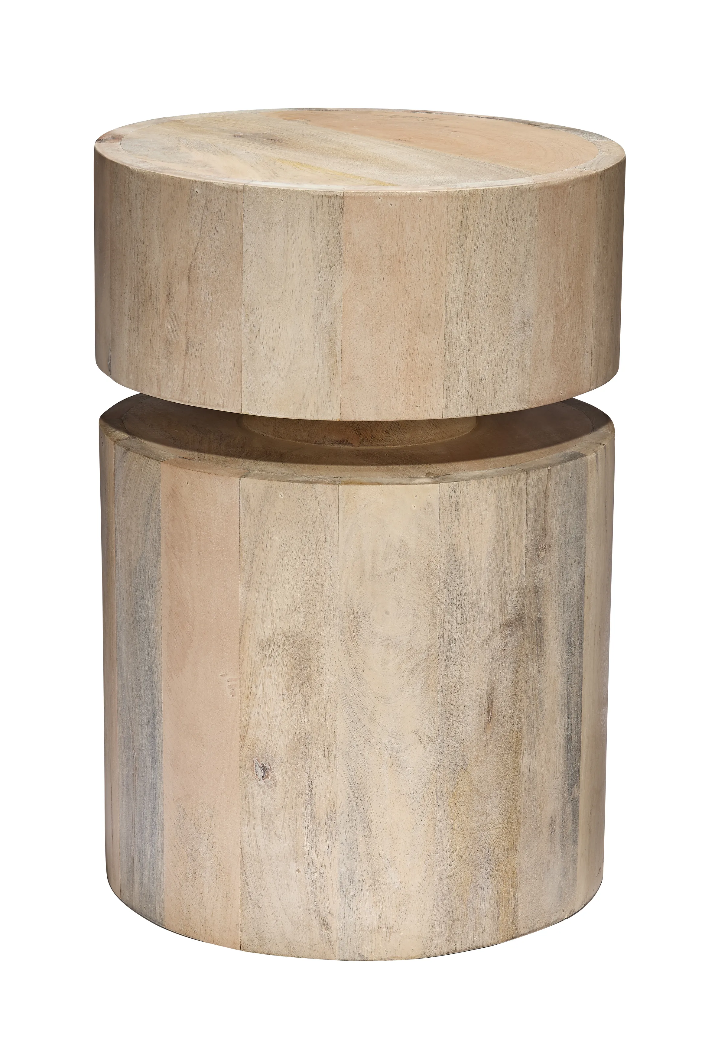 Dylan Wood Round Side Table