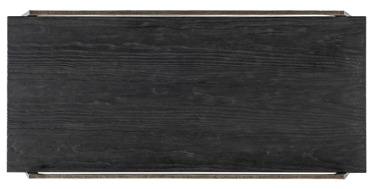 Chapman Shou Sugi Ban Rectangle Cocktail Table