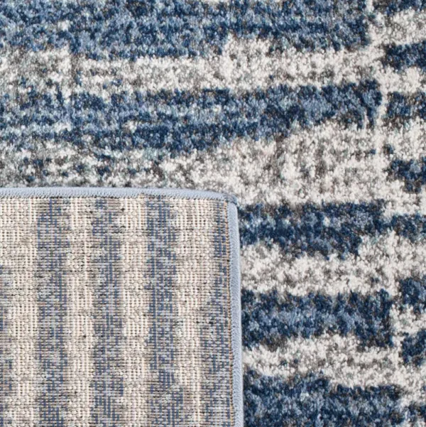 GALAXY 118 NAVY  2'-3' x 6' Runner Rug