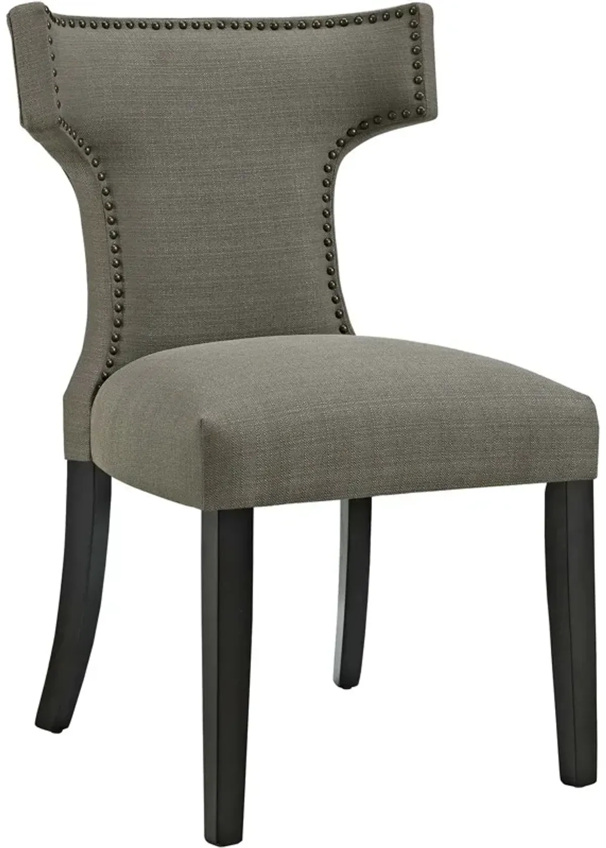 Curve Fabric Dining Chair