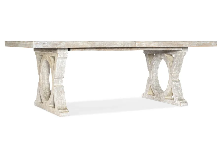 Serenity Topsail Rectangle Dining Table w/2-18in Leaves