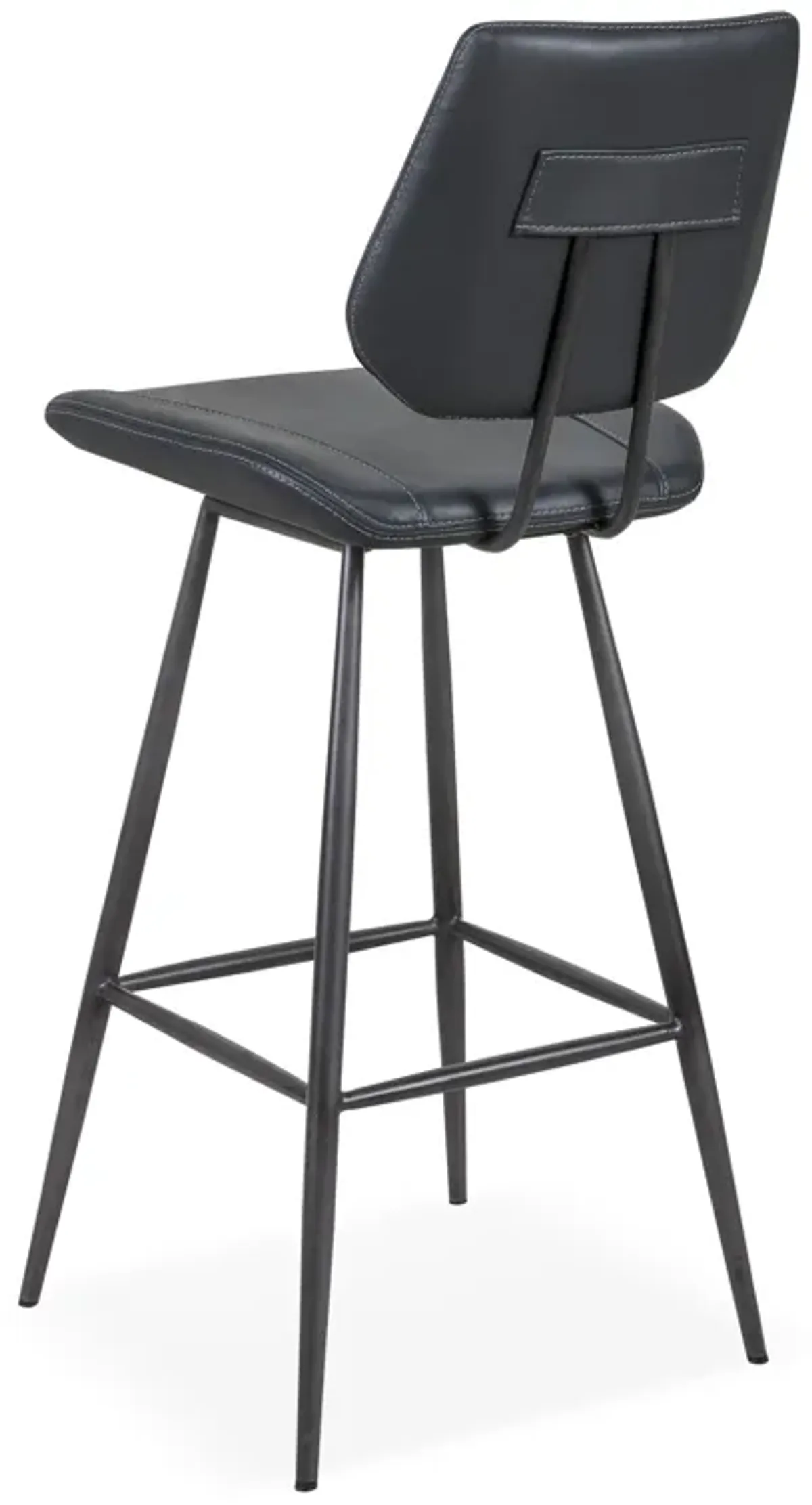 Vinson Modern Swivel Bar Stool in Cobalt