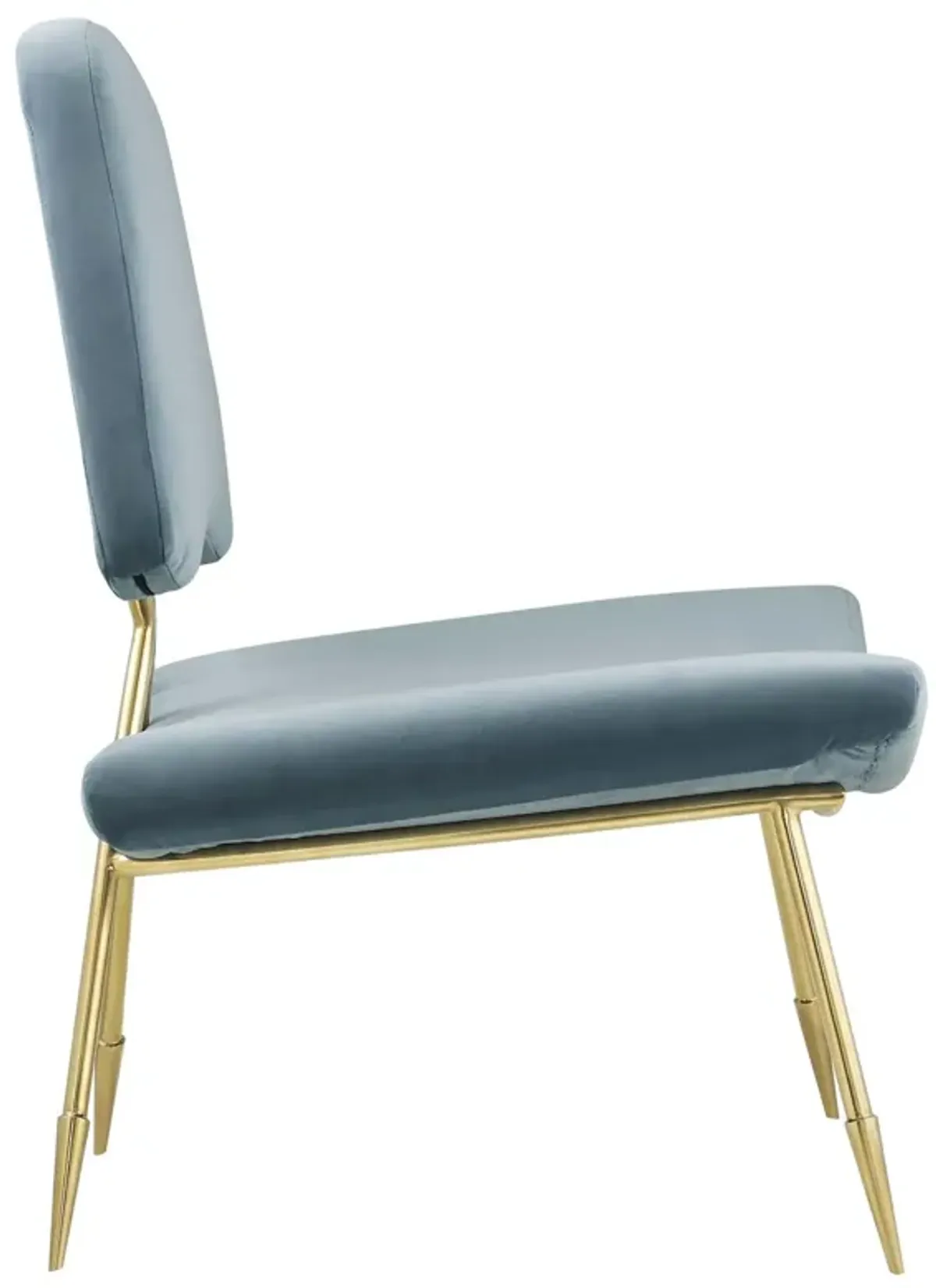 Ponder Performance Velvet Lounge Chair