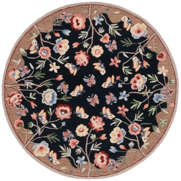 CHELSEA Hand Tufted 5'-6' x 5'-6' Round area rug