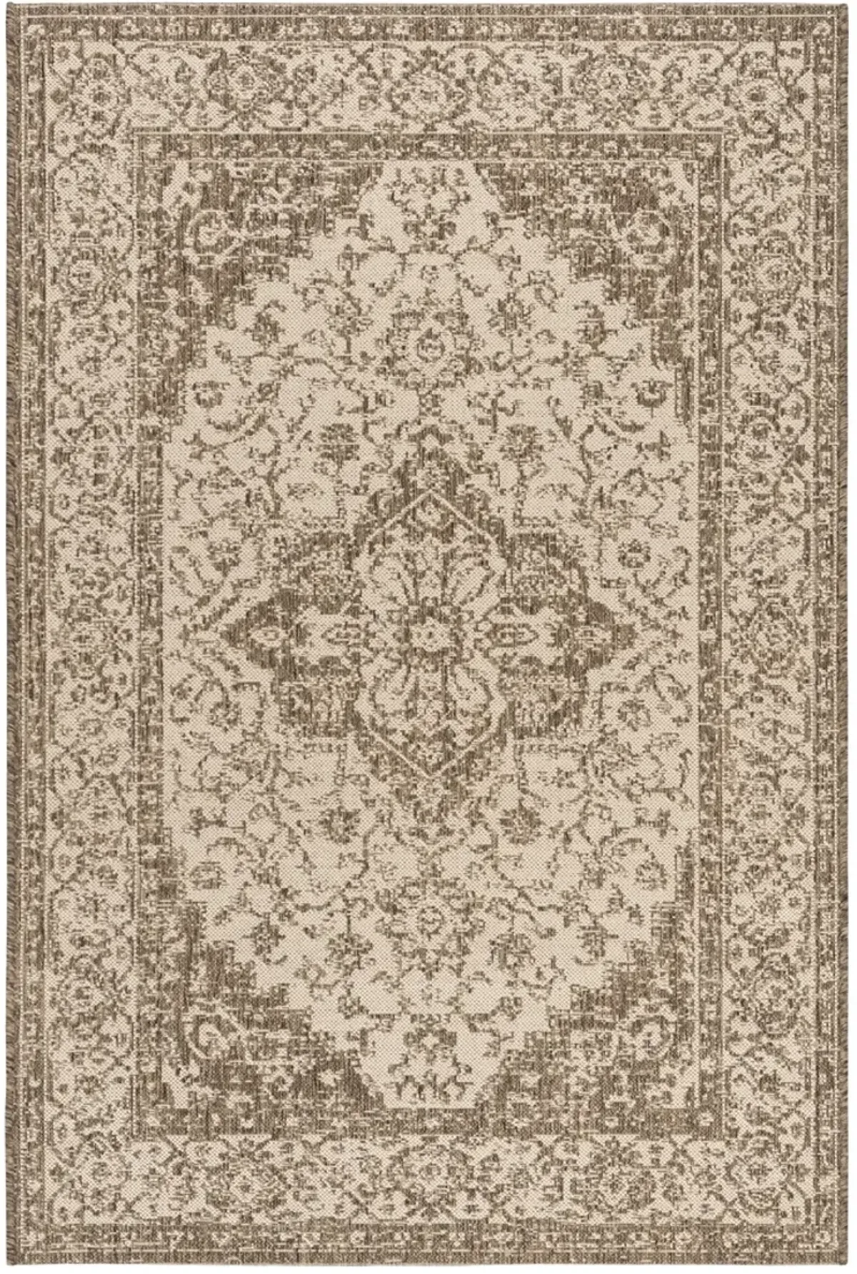 BEACH HOUSE 137 Beige 2'-2' X 4' Accent Rug