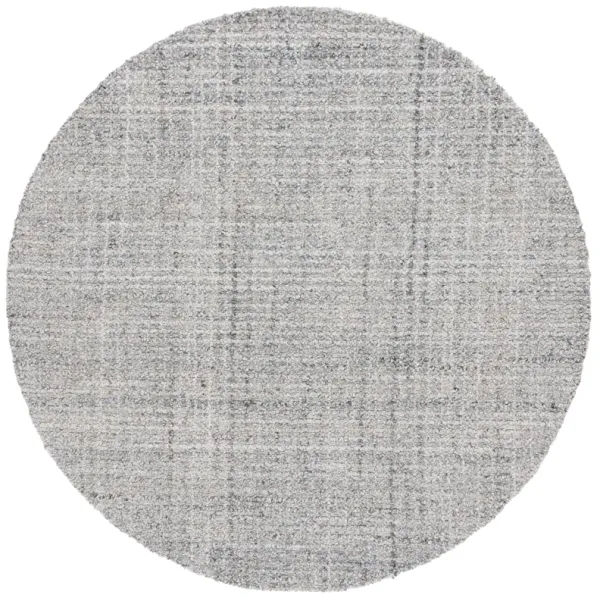 ABSTRACT Hand Tufted 6' x 6' Round area rug
