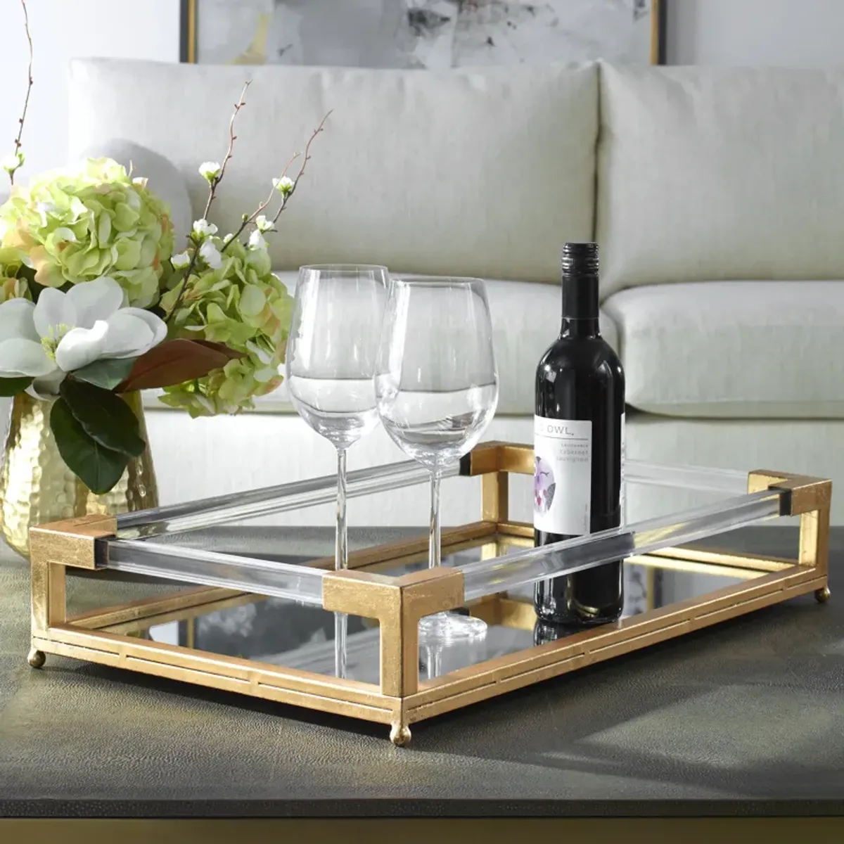 Balkan Mirrored Tray