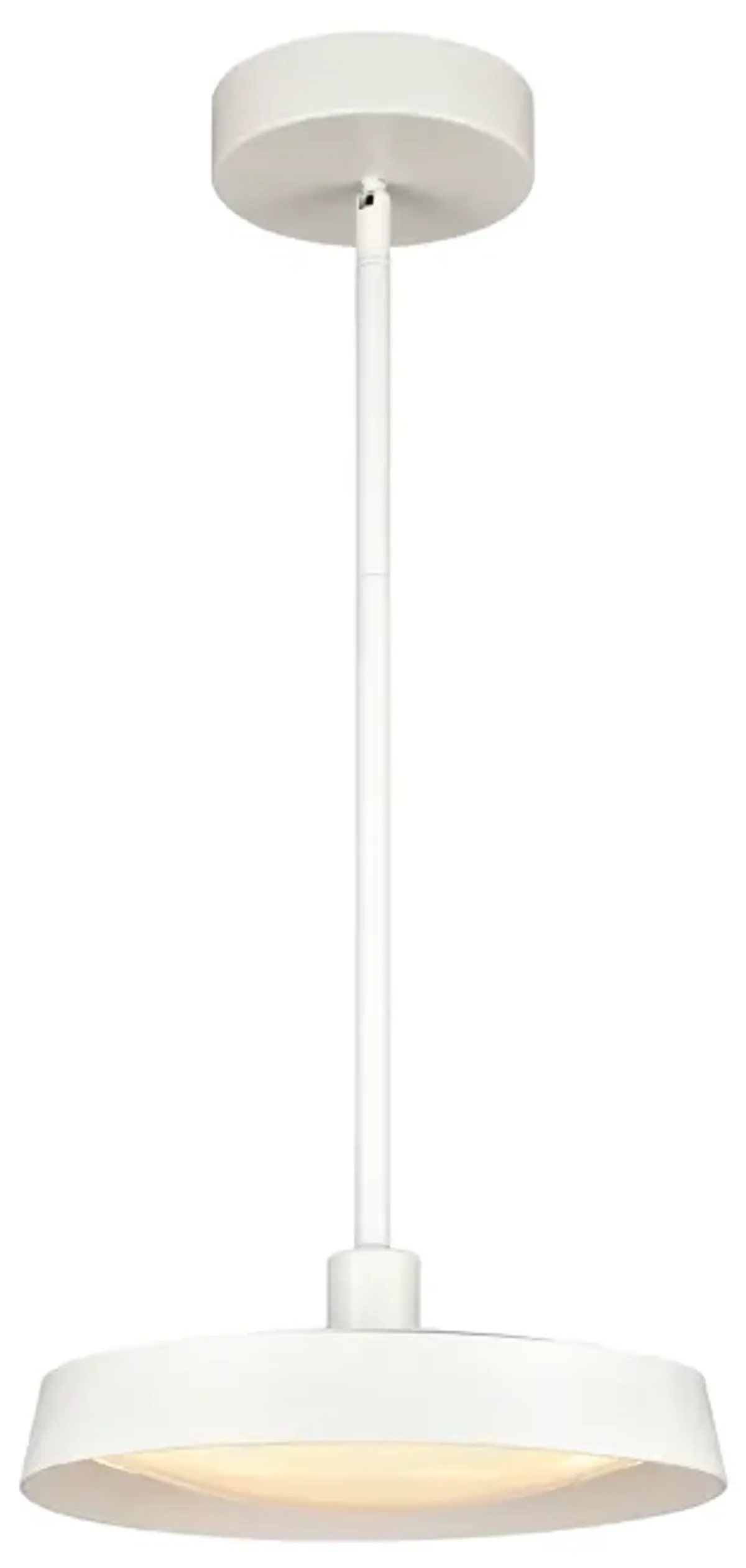 Nancy 11.75" WideLED Pendant - Matte White