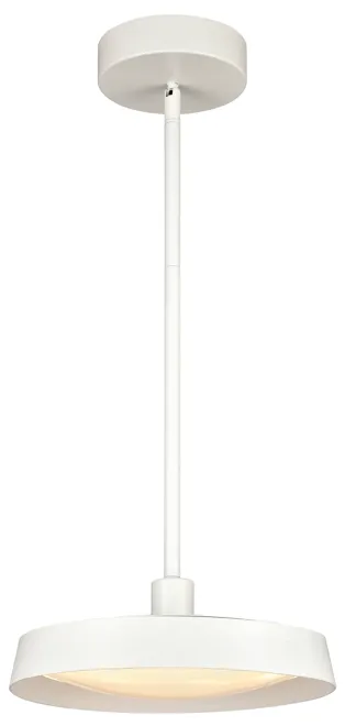 Nancy 11.75" WideLED Pendant - Matte White