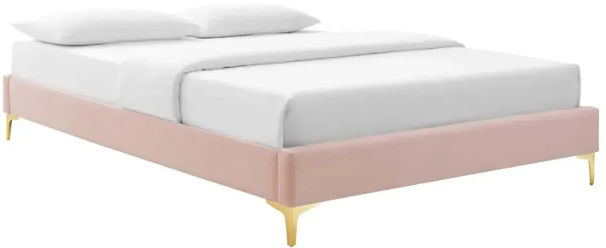 Sutton Full Performance Velvet Bed Frame