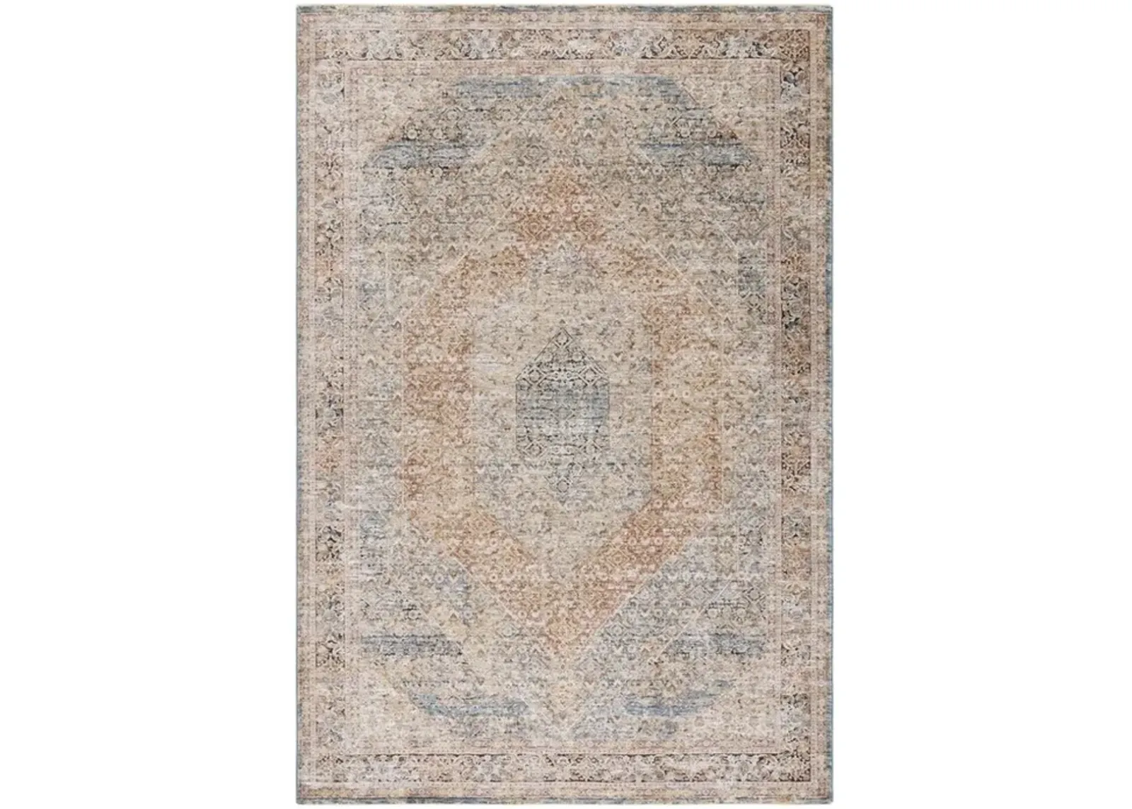 SILVERADO 106 Blue  8' X 10' Large Rectangle Rug