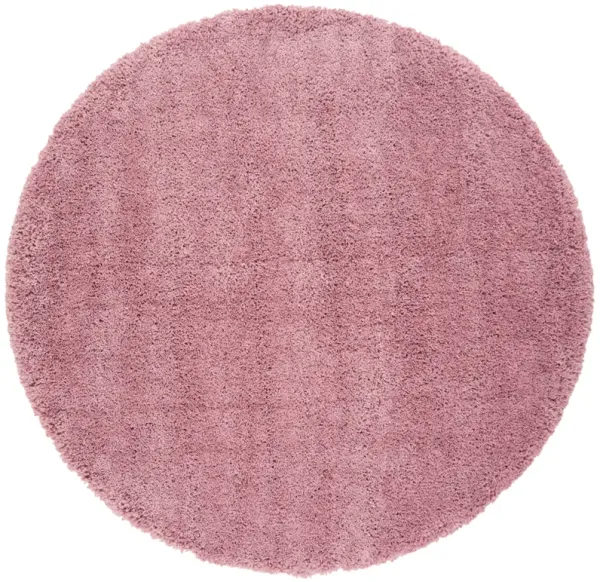 FONTANA SHAG Round Power Loomed 6'-7" X 6'-7" Round Rug