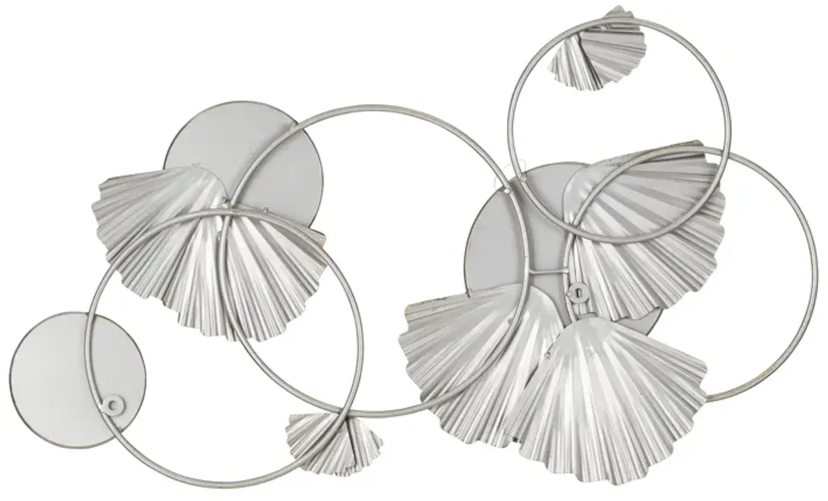 Fan Loops Mirrored Wall Decor