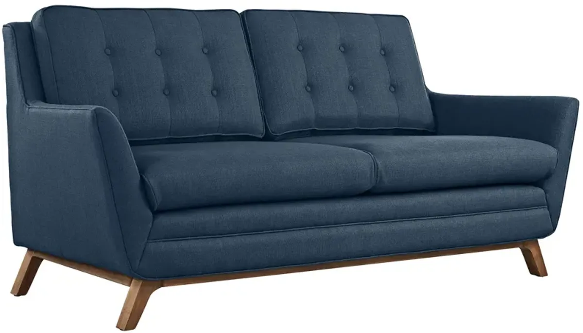 Beguile Upholstered Fabric Loveseat