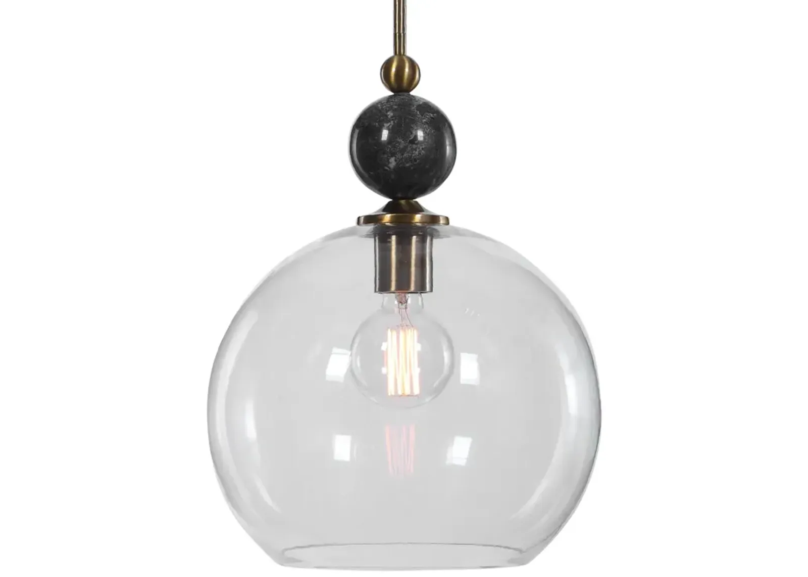 Mendota 1 Light Glass Pendant