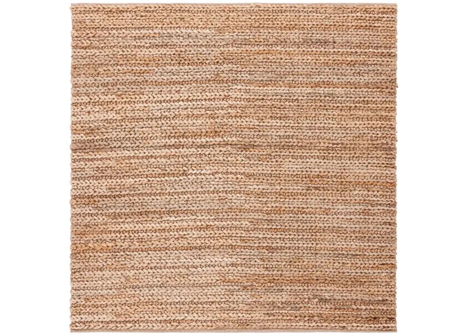 NATURAL FIBER 103 NATURAL 6' x 6' Square Square Rug