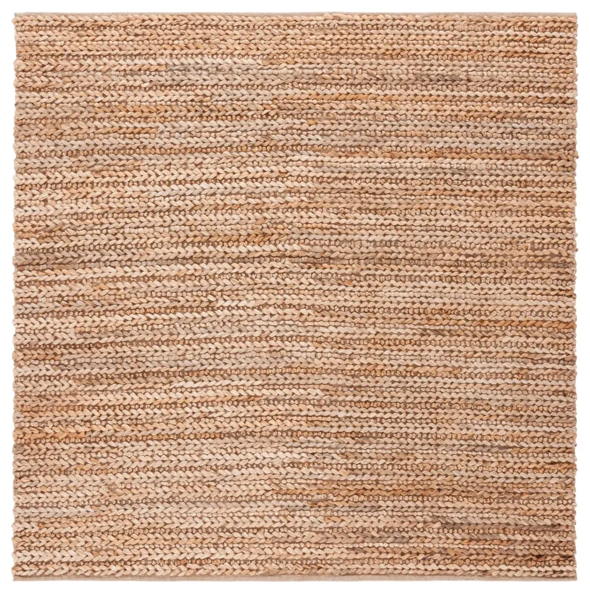 NATURAL FIBER 103 NATURAL 6' x 6' Square Square Rug