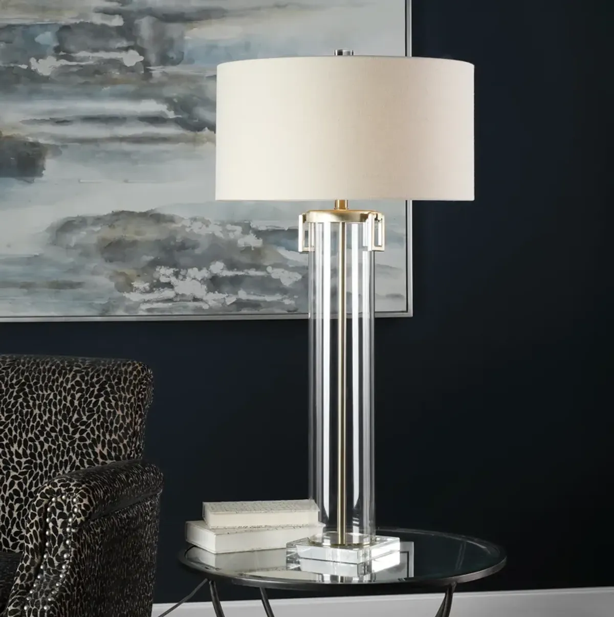 Monette Tall Cylinder Lamp