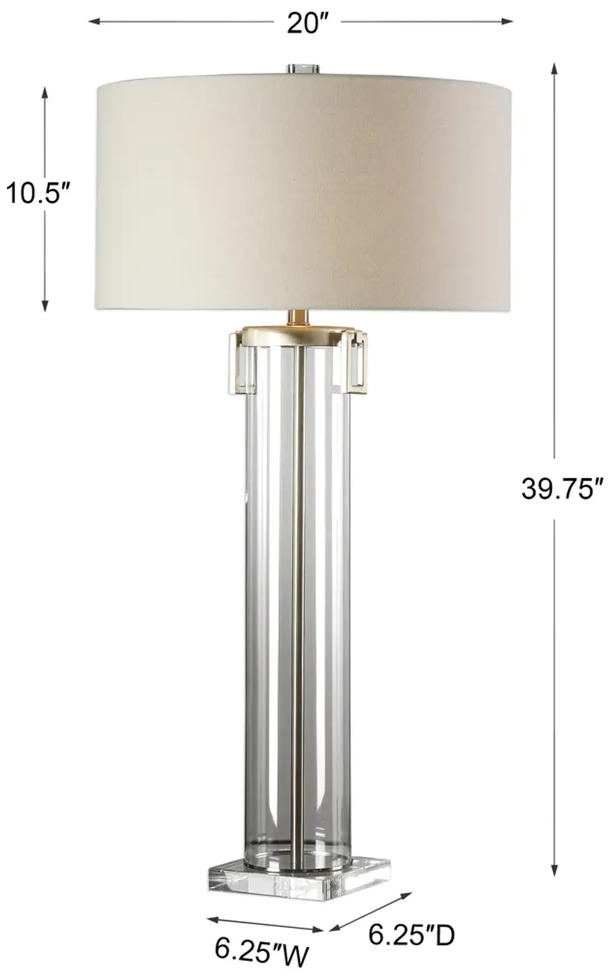 Monette Tall Cylinder Lamp