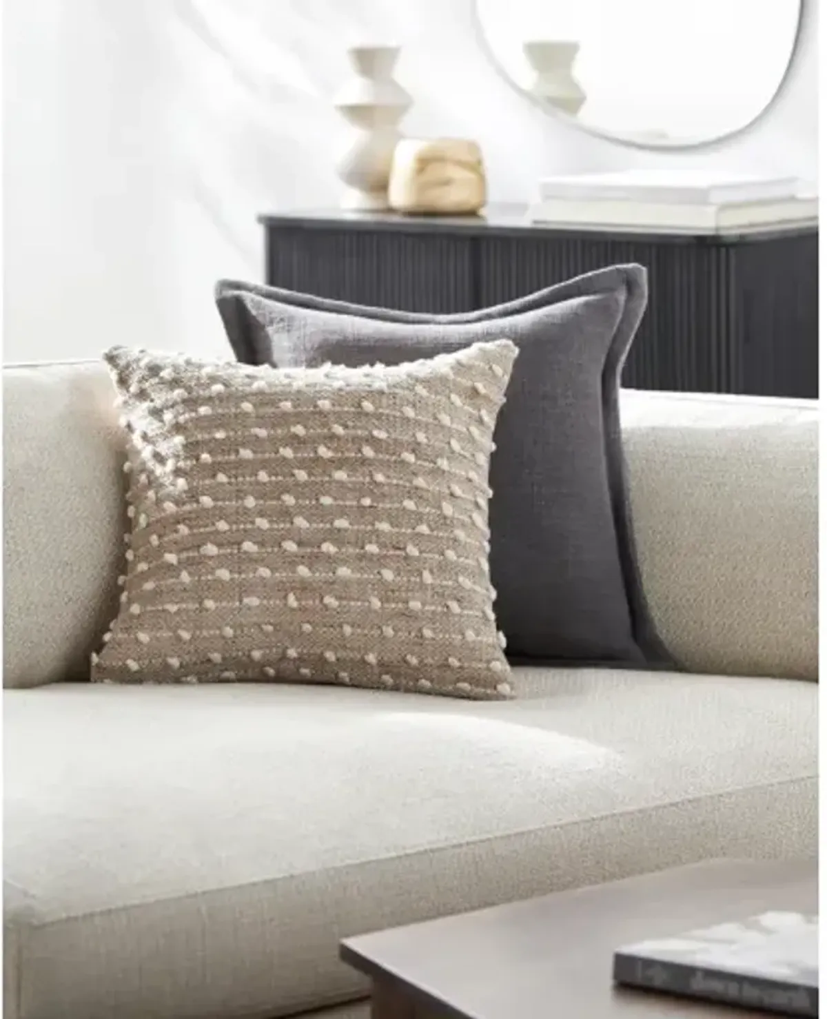 Imani IMI-001 22"L x 22"W Accent Pillow