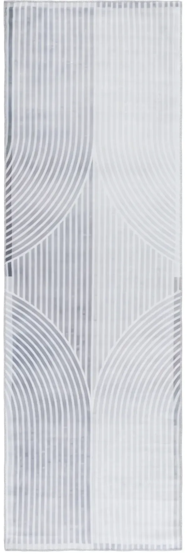 MALIBU840 GREY  2'-6' x 8' Runner Rug
