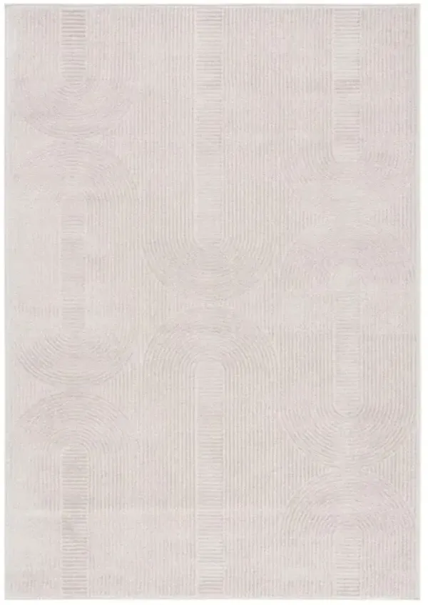 SAYLOR 110 Beige 6'-3' X 6'-3' Round Round Rug