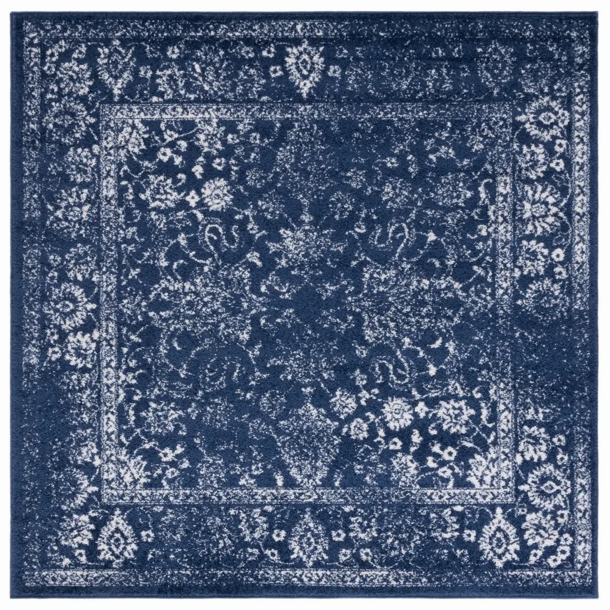 ADIRONDACK 109 NAVY  3' x 3' Square Square Rug