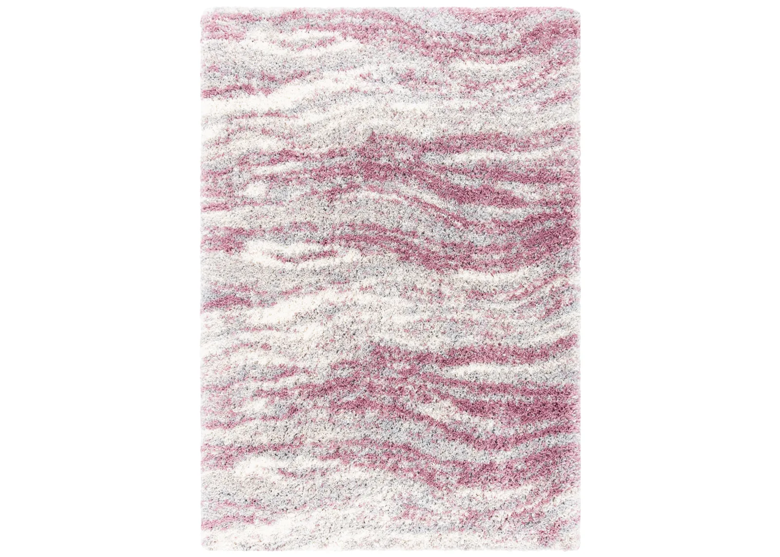 FONTANA SHAG Medium Rectangle Power Loomed 5'-3" X 7'-6" Rug