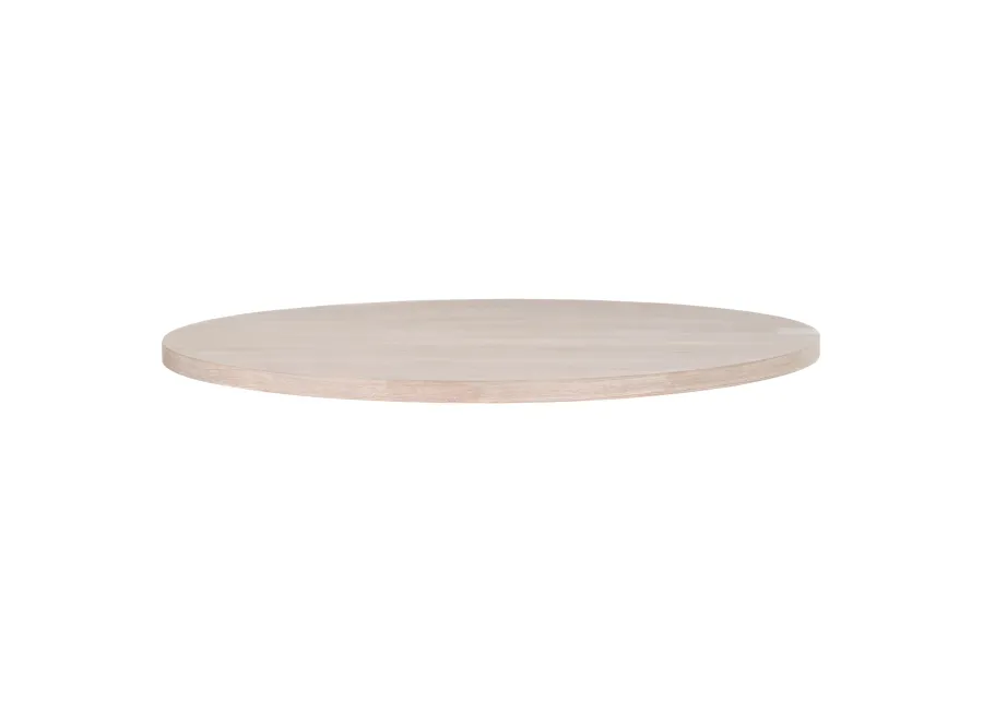 Turino 54" Round Dining Table Wood Top