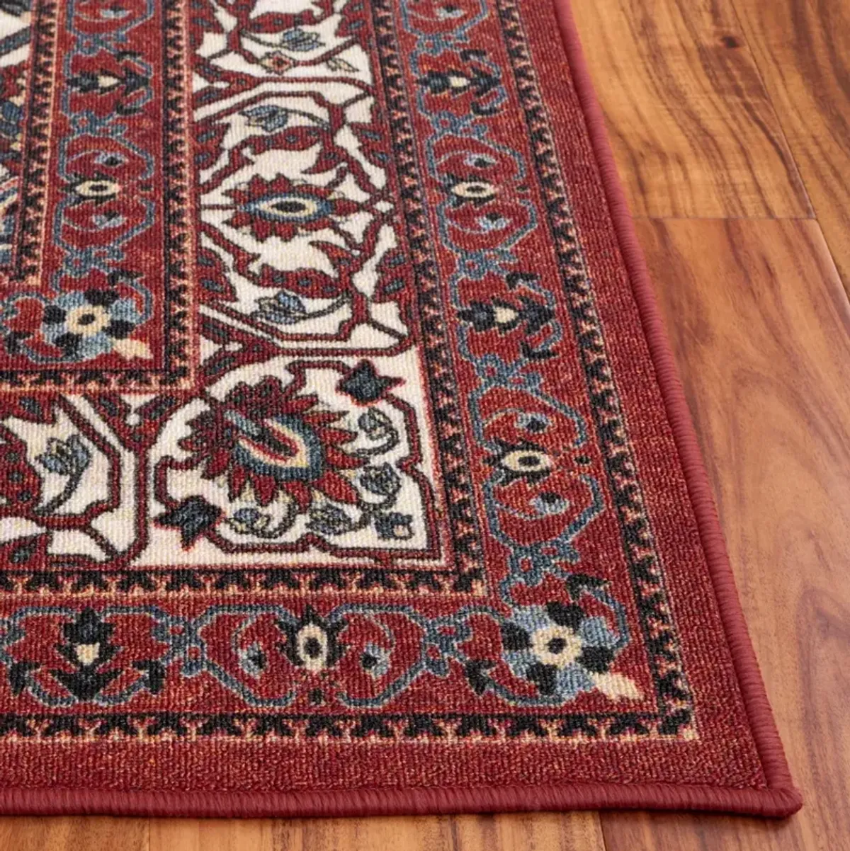 JOURNEY 105 RED  4'-4' x 6'-4' Small Rectangle Rug